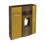 Poêle à granulés extra-plat option canalisable BRONPI Olivia 11 kW
