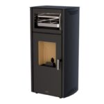 Poêle à granulés silencieux avec four BRONPI Noa Horno 11 kW – Image 3