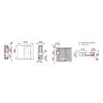 Poêle à granulés extra-plat BRONPI Lupe 8 kW – Image 3