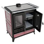 Cuisinière à bois en céramique THERMOROSSI Melissa Evo Maiolica 7.8 kW – Image 5