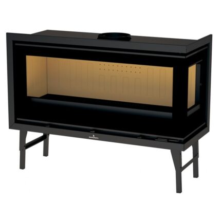 Insert à bois canalisable raccordable BRONPI Cairo 110 ED 13 kW