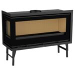 Insert à bois canalisable raccordable BRONPI Cairo 110 EI 13 kW
