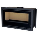Insert à bois canalisable raccordable BRONPI Cairo 90 13 kW