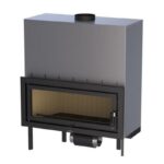 Insert à bois ventilé canalisable BRONPI Londres T 16 kW – Image 8