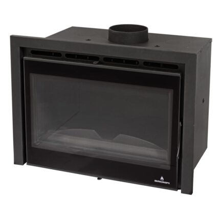 Insert à bois ventilé canalisable BRONPI Madrid Vision 16.5 kW