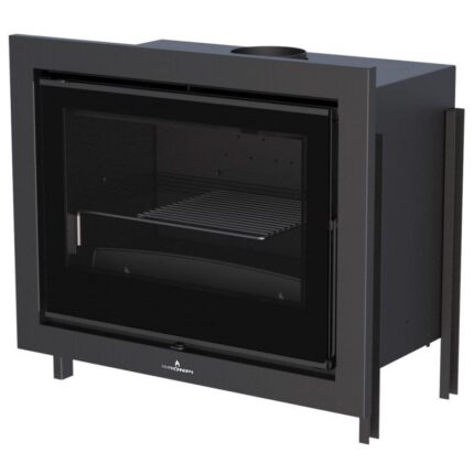 Insert à bois ventilé canalisable BRONPI Paris 70 Vision 12 kW