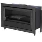 Insert à bois ventilé canalisable BRONPI Paris 90 14 kW
