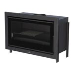 Insert à bois ventilé canalisable BRONPI Paris 90 Vision 14 kW