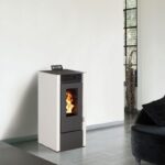 PACK Poêle à granules étanche canalisable + Kit ventouse INTERSTOVES Marina 14C 14 kW – Image 7