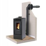 PACK Poêle à granules étanche + Kit ventouse INTERSTOVES Marina 14 kW – Image 2