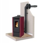 PACK Poêle à granules étanche + Kit ventouse INTERSTOVES Marina 14 kW