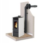 PACK Poêle à granules étanche + Kit ventouse INTERSTOVES Marina 14 kW – Image 3