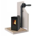 PACK Poêle à granules étanche + Kit ventouse INTERSTOVES Marina 6 kW