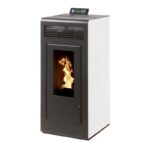 PACK Poêle à granules étanche + Kit ventouse INTERSTOVES Marina Concentrique 13 kW – Image 3