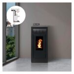 PACK Poêle à granules étanche + Kit ventouse INTERSTOVES Marina Concentrique 13 kW – Image 7