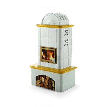 Poêle à bois céramique ORIGINE PHEBO Venus 4S 11.8 kW