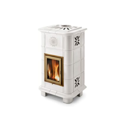 Poêle à bois céramique ORIGINE PHEBO Vesta Sole 10.7 kW