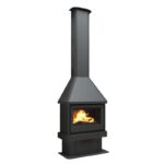Cheminée à bois ventilé raccordable BRONPI Lisboa 12 kW – Image 11