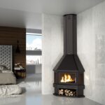 Cheminée à bois d'angle BRONPI Lorca R 14 kW – Image 3