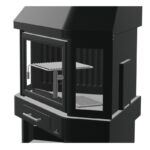 Cheminée à bois d'angle BRONPI Lorca R 14 kW – Image 4