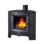 Poêle à bois d'angle en fonte BRONPI Bremen 12 kW