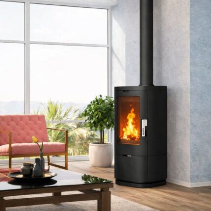Poêle à bois en fonte - SUPRA Maonie 11.5 kW