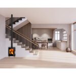 Poêle à bois étanche - SUPRA Jacco pieds bois 4.8 kW – Image 4