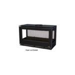 Poêle à bois moderne pose libre BRONPI Cairo 903C Box 13 kW – Image 2