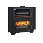 Poêle à bois raccordable avec four BRONPI Murano R 14 kW