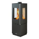 Poêle à bois raccordable BRONPI Bombay 3C 6 kW – Image 6