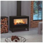 Poêle à bois raccordable sur pieds BRONPI Cairo 90 Box 13 kW