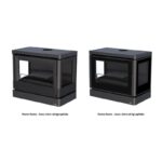 Poêle à bois suspendu raccordable ventilé 3 faces BRONPI Versailles C 10 kW – Image 2