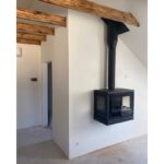 Poêle à bois suspendu raccordable ventilé 3 faces BRONPI Versailles C 10 kW – Image 7
