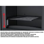 Poêle à bois ventilé silencieux raccordable 3 faces BRONPI Versailles 10 kW – Image 6