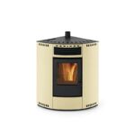 Poêle à granules d'angle ORIGINE PHEBO Asia 12.7 kW – Image 3