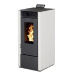 Poêle à granules étanche canalisable INTERSTOVES Marina 14C 14 kW – Image 2