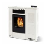 Poêle à granules extra-plat céramique ORIGINE PHEBO Iris 11.5 kW – Image 13