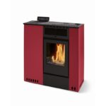 Poêle à granules extra plat ORIGINE PHEBO Hera Reverse 11.5 kW