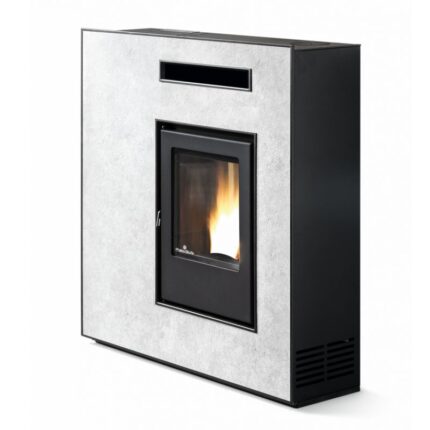 Poêle à granulés extra plat ORIGINE PHEBO Musa Reverse 11.5 kW
