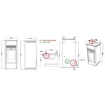 Poêle à granules ORIGINE PHEBO Nikè Maxi 12.7 kW – Image 5