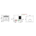 Poêle à granulés ORIGINE PHEBO Q-box 7.8 kW – Image 8