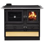 Thermo cuisinière à bois INTERSTOVES Magnum Hydro SG steel 14 kW – Image 2
