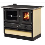 Thermo cuisinière à bois INTERSTOVES Magnum Hydro SG steel 14 kW – Image 4