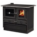 Thermo cuisinière à bois INTERSTOVES Magnum Hydro SG steel 14 kW – Image 5
