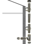 Pack de conduit isolé diamètre 150 mm.