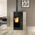 Poêle à granulés Edilkamin Blade H 23 Evo 22.8 kW Hydro – Image 3