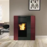 Poêle à granulés Edilkamin Blade H 23 Evo 22.8 kW Hydro – Image 5