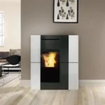 Poêle à granulés Edilkamin Blade H 23 Evo 22.8 kW Hydro – Image 7