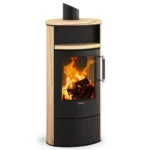 Poêle à bois Justus Island 5 2.0 – 5 kW – Image 2