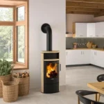 Poêle à bois Justus Island 5 2.0 – 5 kW – Image 3